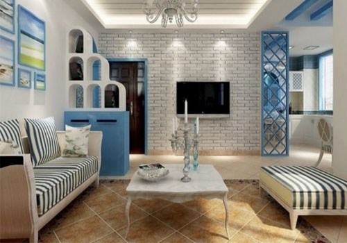 客廳適合啥顏色硅藻泥？