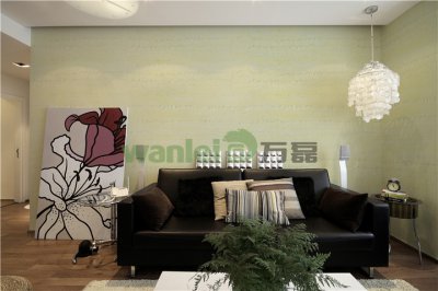 硅藻泥背景墻，一道生命的防火墻