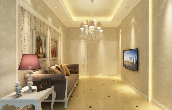 優(yōu)雅的家裝技巧，以便用硅藻泥背景墻